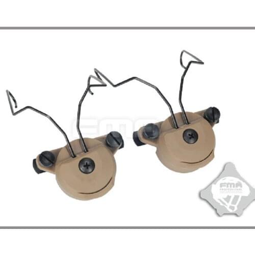 FMA New hunting Helmet accessories TB998 Tactical FMA EX Helmet Rail combat Adapter Set Headset Gen 2