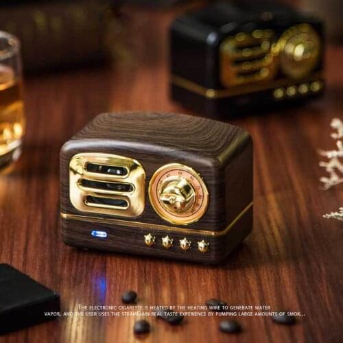 Mini Bluetooth Speaker Radio Retro Sound Box Music Player Portable Wireless Hands-free Classic Speakers support TF card FM