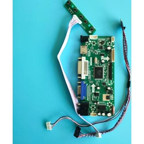 Kit For LP140WH2-TLL5 Screen Monitor 40pin LVDS DVI Panel Audio card DIY LED LCD 1366*768 HDMI VGA Controller board 14"