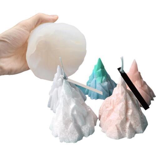 Pretty Silicone Volcano Mousse Mold for DIY Cake Making Chocolate Maker Fondant Stencil FBE2