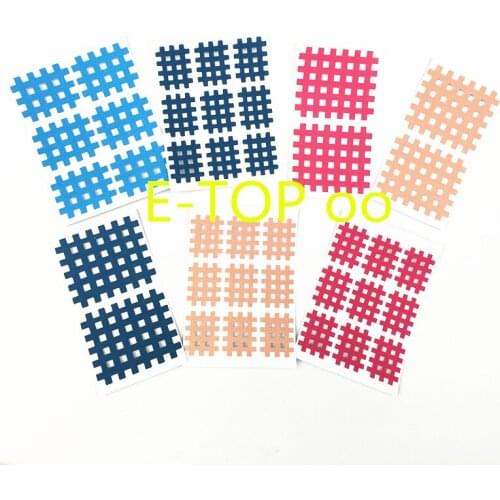 10sheets/lot) Spiral Cross Kinesiology Tape for Therapy physiotherapy muscle sports therapy tape