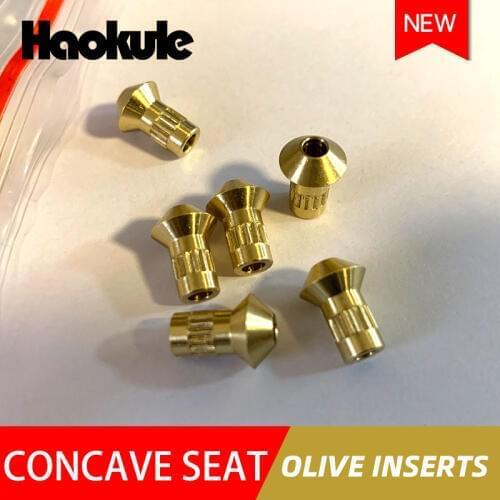 HAOKULE Brake Fitting Concave seat Olive Inserts