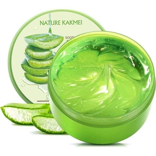 300g 98% Aloe Soothing Face/Hand/Body Gel Aloe Vera Gel Skin Care Remove Acne Moisturizing Day Cream After Sun Lotions Aloe Gel