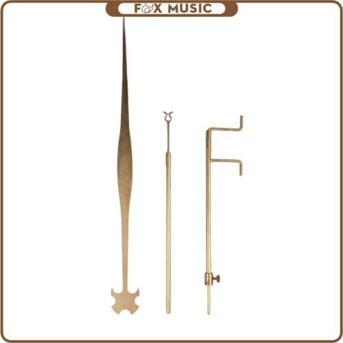 Cello Luthier Tool Kit Set For Cello Sound Post Gauge Measure Retriever Clip Set Cello Accessories