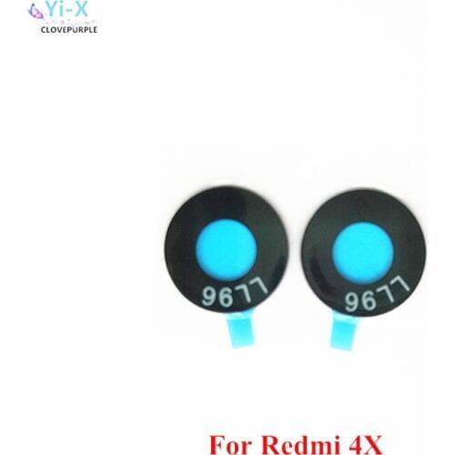 10PCS/Lot Rear Back Camera Glass Lens Cover With Adhesive Sticker for Xiaomi Redmi 4X Repair Parts