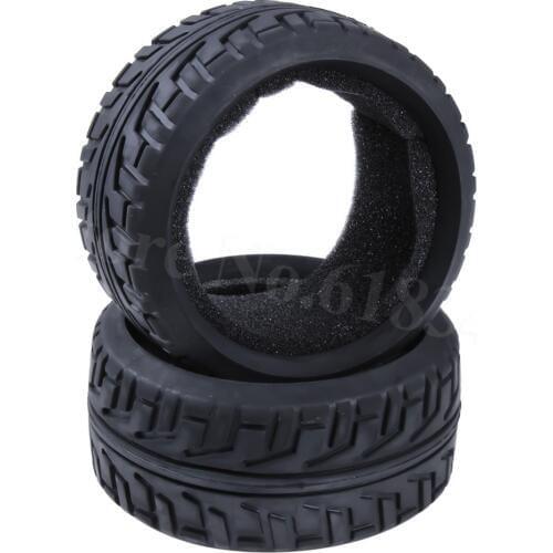 2pcs RC 1/8 Buggy Rubber Tires 102mm Width:42mm