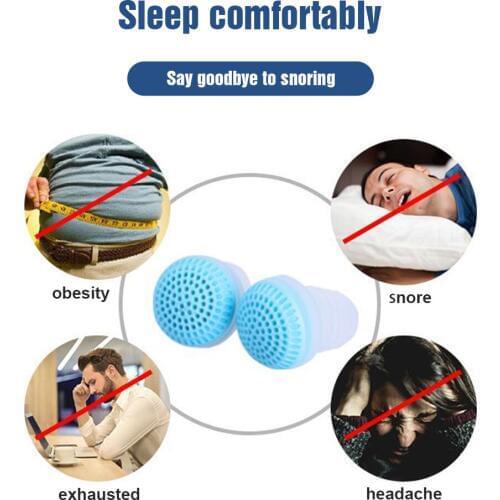 4Pcs/Box Anti Snore Silicone Magnetic Stop Snoring in Sleeping Nose Clip Aid Improve Sleep Health Tool Apnea Guard Night Device