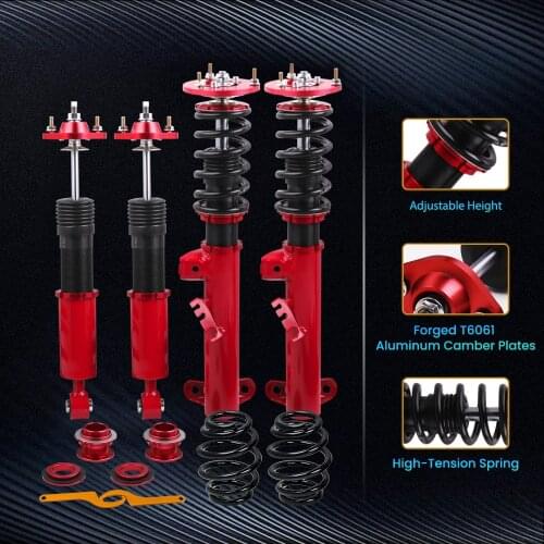 4X Adjustable Coilover Spring Suspension for BMW E36 3 Series 318 323 325 1991-1999