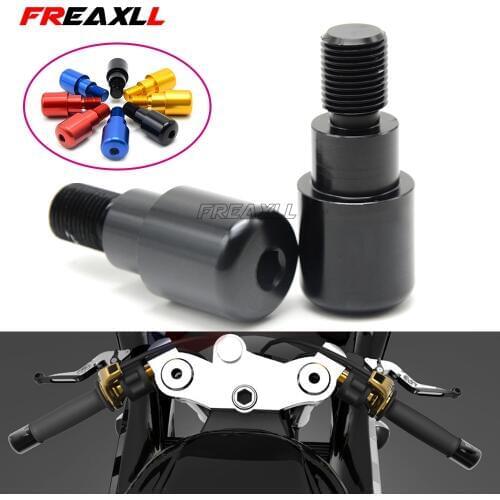 Motorcycle Accessories Aluminum Motorbike Hand Bar Ends Hand Grips Ends For YAMAHA MT-07 FZ-07 MT-09 14-18 MT-10 FZ10 MT-125 XJ6