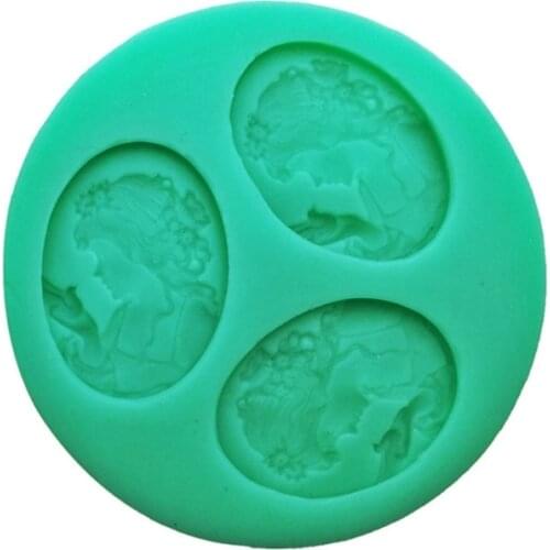 Princess Style Girl Bird Brooch Epoxy Resin Mold Jewelry Pin Silicone Mould DIY Crafts Casting Mold