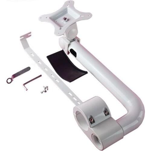 52mm Dental Chair LCD Monitor Holder Arm Bracket Steel for Intraoral Camera Endoscope Frame