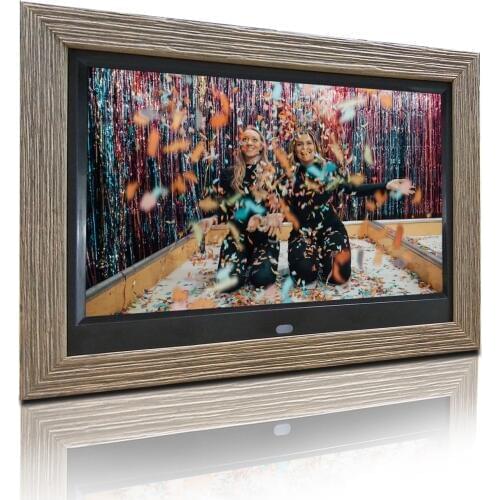 10 inch wooden frame IPS viewing full angle high resolution 1280*800 digital photo frame digital picture frame digital album
