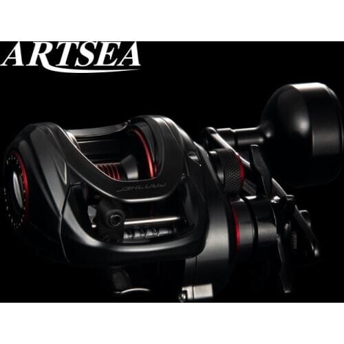 ARTSEA 2020 NEW Baitcasting Reel Fishing Reel Boat Reel lron Reel 10+1BB Saltwater Freshwater Reel