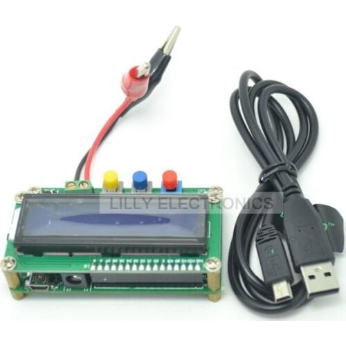 Mini USB 1602 LCD 5V LC100-A Precise electronic Inductance Capacitance meter