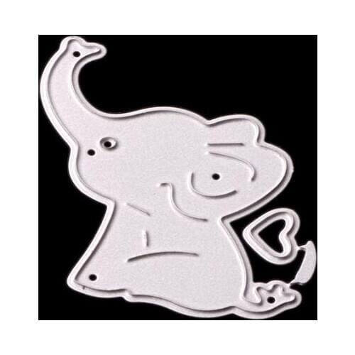 Cartoon Elephant metal dies cutting for scrapbooking DIY Scrapbooking Photo Stamp Decoration Paper Card Making dies scrapbooking