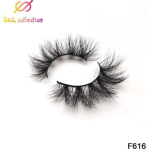 3D Mink Lashes False Eyelashes Popular Fluffy Cruelty free Makeup Eyelash Extension Cross Full High Volume Eye Lashes