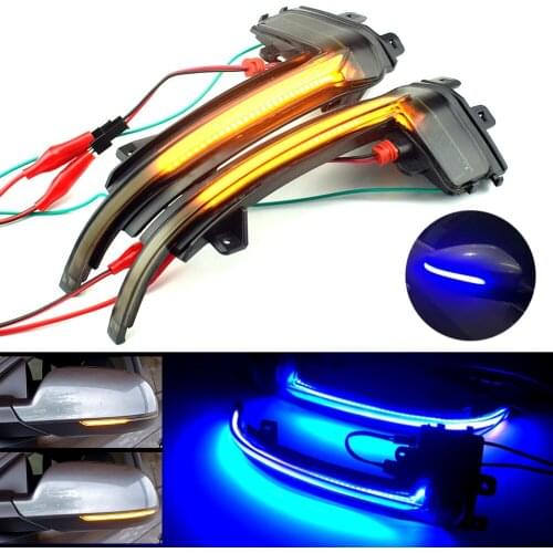 Superb LED Dynamic Turn Signal Blinker For Audi A4 A5 B8 B8.5 A3 8P Q3 A6 C6 4F S6 SQ3 A8 D3 8K RS3 S5 Side Mirror Flasher Light