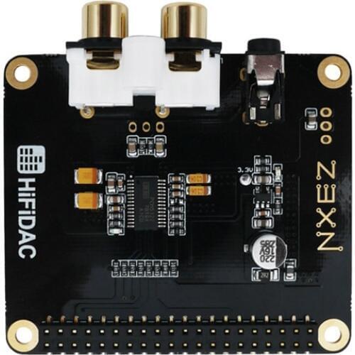 Raspberry Pi HiFi DAC V1.1 Expansion board with Chip PCM5122 on Board Compatible with Raspberry Pi 3 Model B B+ Zero Zero W