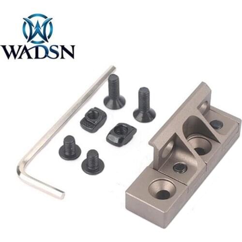 Wadsn M300 / M600 Tactical Bright Flashlight M-LOK keymod Fishbone Vertical Base