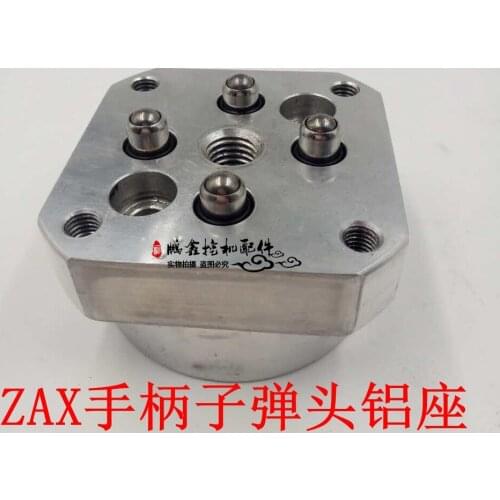 Excavator parts Hitachi ZAX60 ZAX200-6 joystick bullet aluminum seat ZAX handle aluminum seat