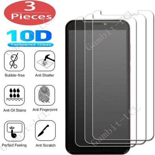3Pcs Protection Glass For DEXP A355 A360 AS360 A160 A350 MIX AL250 AL350 AS155 BL155 BL160 Tempered Screen Protective Cover Film