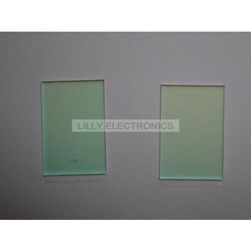 2x RGB Optical Lens Pass Green Reflect Red 15*10*1.1mm
