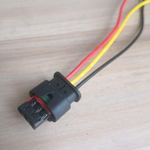 3 Pin/Way Parking Sensor Connector/Eye Plug Wire Harness Cable Pigtail For Ford Land Rover Freelander Jaguar 1488991-1