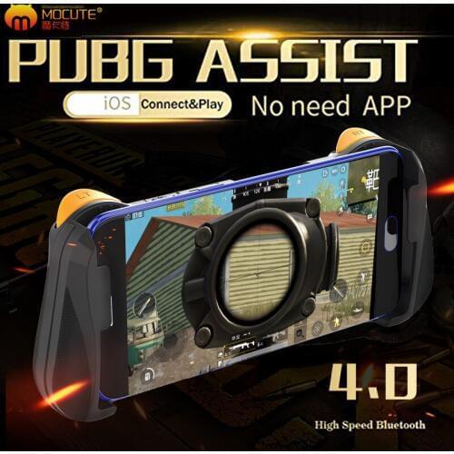 4.0 Bluetooth PUBG Mobile Triggers Gamepad For Android Tablet Gamepad Wireless Bluetooth Joypad PUBG Controller MOCUTE 057