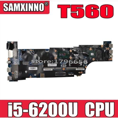 Brand NEW T560 Mainboard For Lenovo THINKPAD T560 Laptop Motherboard with I5-6200U 01AY308 TEST 100