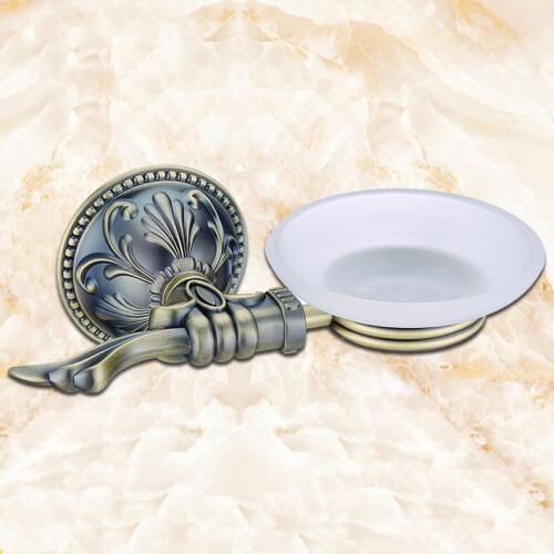 Antique bronze Brass Bathroom Soap Basket soap dish holder Wall Mount Modern Square Style