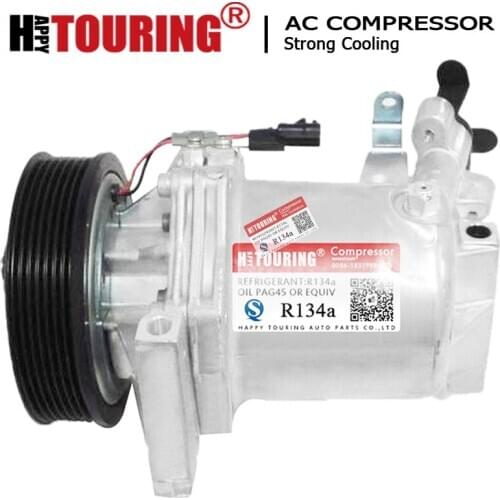 CR12SC AC COMPRESSOR For Renault Fluence Dacia Lodgy 926008367R 92600A090A 8201025121 7PK