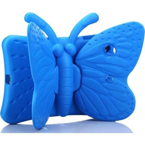 Kids Children Cartoon Butterfly Tablet Cover for IPad Air 10.5 / Pro 10.5 EVA Shockproof Case for Ipad 10.2 Inch 2019 Shell +pen