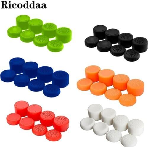 For PS4 Enhanced Analog ThumbStick Joystick Grips Extra High Enhancements Cover Caps For Sony Play Station PS4 Game Controller