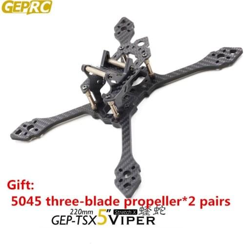 GEPRC 3K all carbon fiber rack GEP-TSX through machine FPV racing