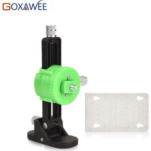 GOXAWEE Laser Level Bracket Super Strong Magnetic Laser Leveling Support Attracts L-Bracket 1/4 for 12 Lines 3D Laser Level
