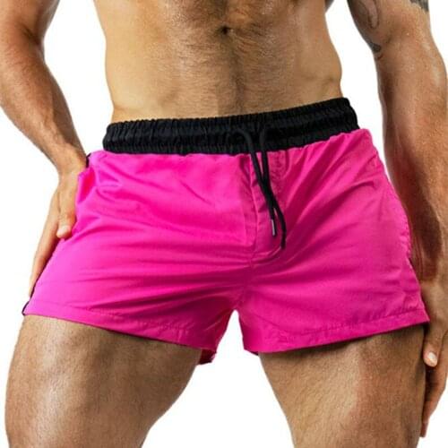 GYMOHYEAH Men's Sports Swimming Trunks