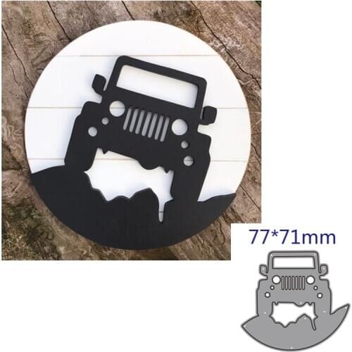 Metal cutting dies cut die mold SUV decoration Scrapbook paper craft knife mould blade punch stencils dies