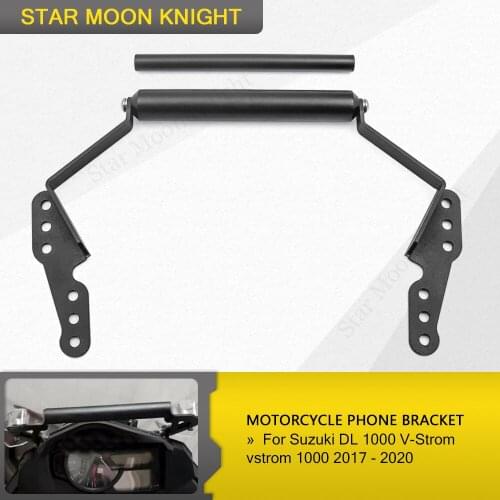 Motorcycle Stand Holder Phone Mobile Phone GPS Plate Bracket For Suzuki DL 1000 V-Strom vstrom 1000 2017 2018 2019