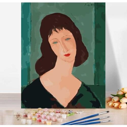 40x50cm Frameless Painting By Numbers character painting By Numbers Home Decoration DIY Style
