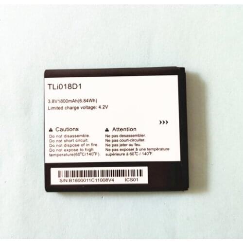 New TLi018D1 Battery for Alcatel onetouch Pop D5 Dual 5038x OT5038X Pop 3 5015D OT 5016 5051A Li-ion battery