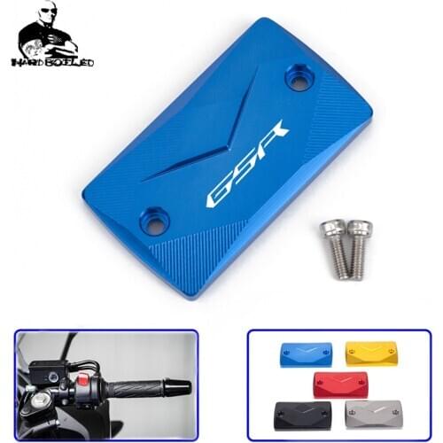 For Suzuki GSR750 GSR 750 2011 2012 2013 2014 2015 Motorcycle CNC Front brake Fluid Cylinder Master Reservoir Cover Cap Protect