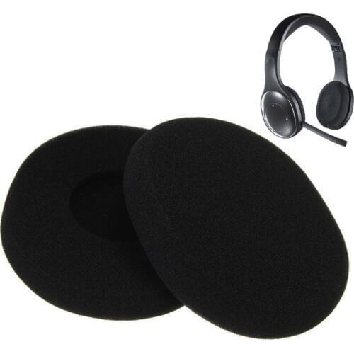 Black 50Pairs Replacement Cushion Ear Pads Cushion For Logitech H800 Wireless Bluetooth Headset