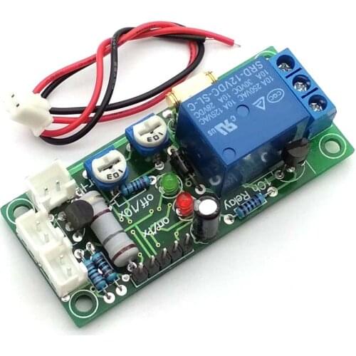 Vibration module/ vibration sensors relay switch sensitivity and the time delay adjustable