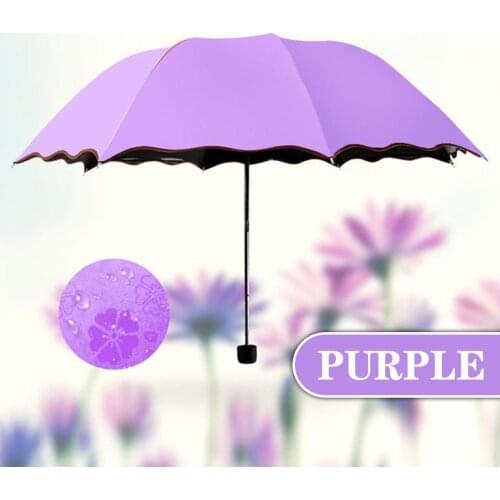 Blossom Umbrella Anti-UV Waterproof Portable Travel Umbrella Fashion Folding Umbrella Rain Women Gift Men Mini Pocket Parasol