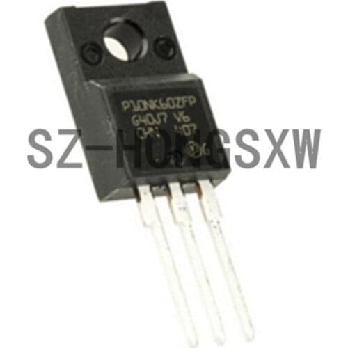 10PCS/New and Original STP10NK60ZFP P10NK60ZFP TO-220F 10A600V MOSFET