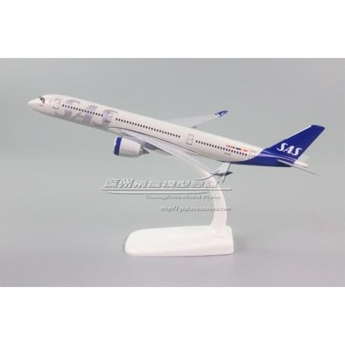 20cm Alloy Metal AIR Scandinavian SAS Airlines Airbus A350 Airways Airplane Model Plane Model W Stand Aircraft Gift