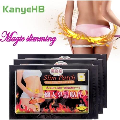 30pcs/3bags Slimming Patch Fast Burning Fat&Lose Weight Products Natural Herbs Navel Sticker Magic Body Shaping Patches A001