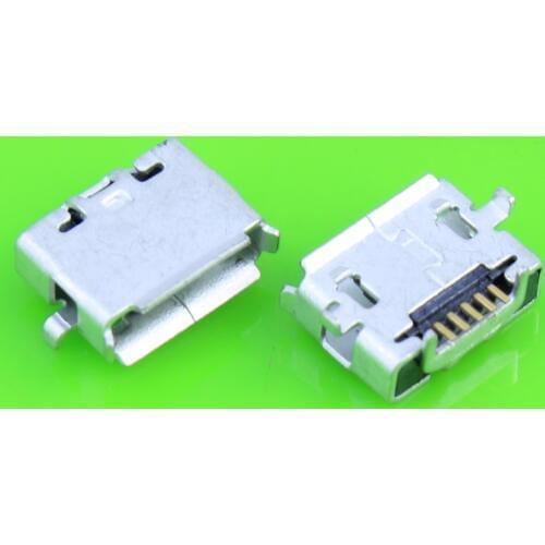 5pcs/lot Mini Micro USB jack connector Charging Port Dock Connector for blackberry Playbook for DELL Venue Pro 8 Tablet