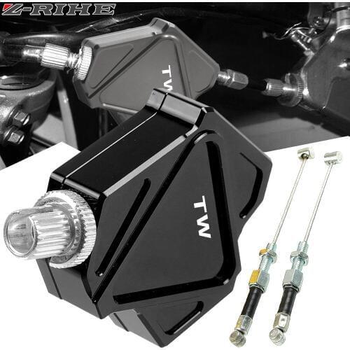 Motorcycle CNC Aluminum Stunt Clutch Lever Easy Pull Cable System For YAMAHA TW125 99-04 TW200 00-17 TW225 02-217 TW 125 200 225