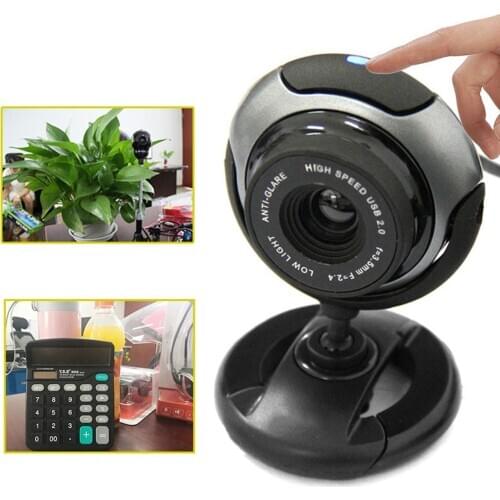 Fast Delivery Webcam USB2.0 Driver-Free Computer Webcam Desktop Laptop Web Camera 480P With Mic For Netmeeting Distance Teaching